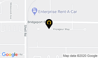 D K Voth Enterprises Ltd in Charlie Lake map