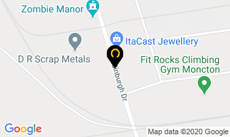 D M R Transport Ltd in Moncton map