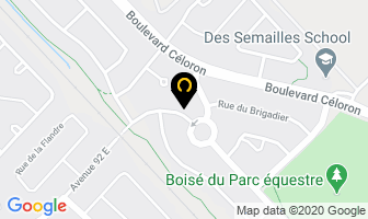 D M Sarrazin Inc in Blainville map
