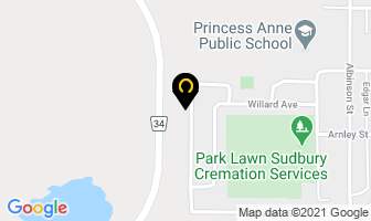 D Mete Electric Inc in Sudbury map