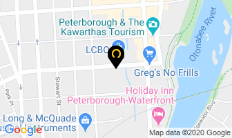 D Robertson Financial Insurance Services Inc in Peterborough map