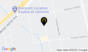 D T I Dynamic Transformers Inc in Dorval map