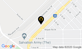 D W Auto Service in Nipawin map