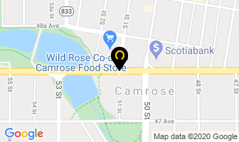 D W Backhoe Services Ltd in Camrose map