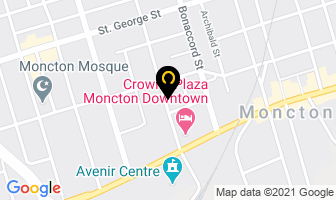 D W Carter Electrical Services Ltd in Moncton map