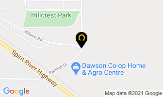 Da Ros Concrete Products Ltd in Dawson Creek map