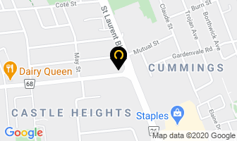 Da Silva Upholsterers in Guelph map