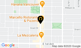 Da Vinci International Travel in Vancouver map
