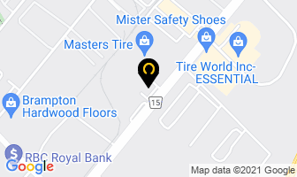 Dahiya Law Office in Brampton map