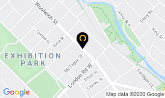 Dahlinger Leslie Msw Rsw in Guelph map