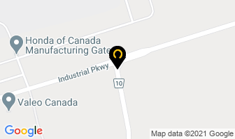 Daifuku Canada Ltd in New Tecumseth map