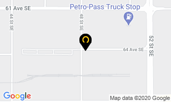 Daimler Trucks Canada Ltd in Calgary map