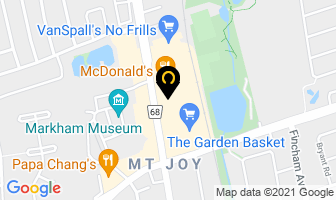 Daisy Mart in Markham map