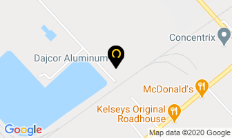 Dajcor Aluminum Ltd in Chatham-Kent map