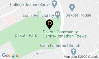 Dakota Skate Care Centre in Winnipeg map