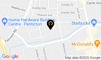 Dale Hansen Heating & Air Conditioning in Penticton map