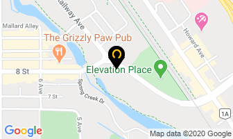 Dale Wm Fedorchuk Qc in Canmore map