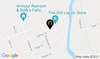 Dalene Macdonald in Burk's Falls map