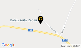 Dale's Auto Repair in Salisbury map