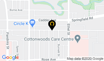 Dale's Painting Service in Kelowna map