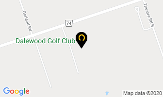 Dalewood Golf Club in Cobourg map