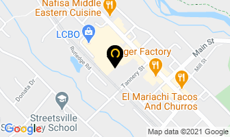 Daleys Auto Service in Mississauga map