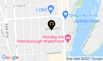 Dalhousie Youth Support Services in Peterborough map