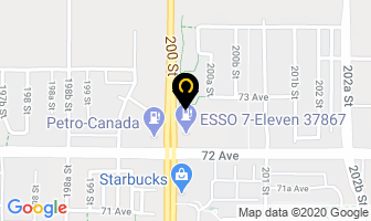 Damiko Sushi in Langley map