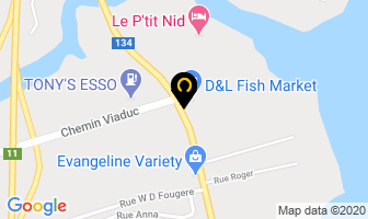 D&l Fish Market in Shediac map