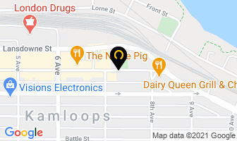 Dan Mckinnon Manulife Securities Inc in Kamloops map