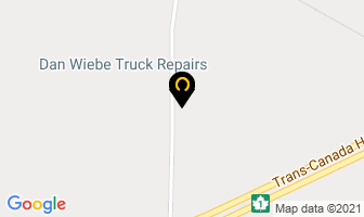 Dan Wiebe Truck Repairs in Macgregor map