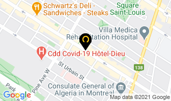 Dance Conmigo Salsa Tango Ballroom in Montreal map