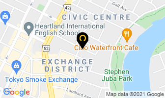 Danelley T W Lm Architectural Group in Winnipeg map