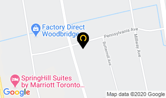 Danese Professional Corporation in Vaughan map
