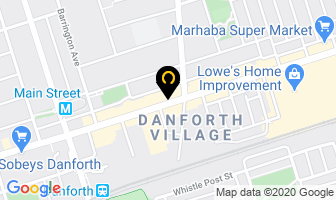 Danforth Market in Orillia map