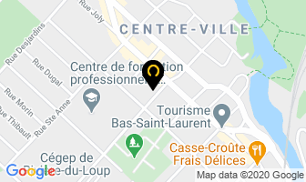 Daniel Babin Psychologue in Rivière-du-Loup map