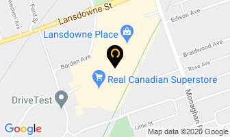 Danier Lansdowne Place in Peterborough map
