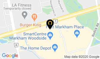 Danier Leather Inc in Markham map