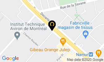 Dannyco Trading in Montreal map