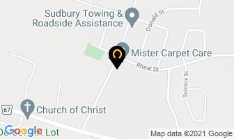 Dan's Taxi in Sudbury map