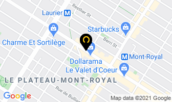 Daoust Andr&eacute; in Montreal map