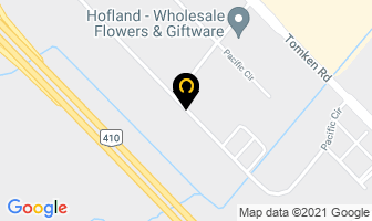 Daphne Flower Imports in Mississauga map