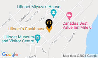 Darae Enterprises Ltd in Lillooet map