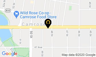 Darcy's Hardwood Flooring in Camrose map