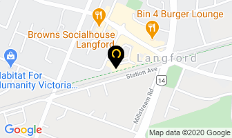 Darcy's Pub in Victoria map