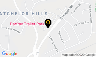 Darfray Trailer Park in Elliot Lake map