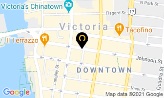 Dark Horse Books in Victoria map