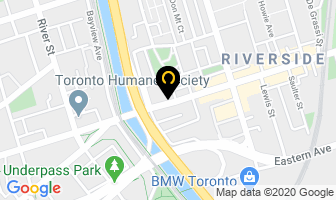 Dark Horse Espresso Bar in Orillia map