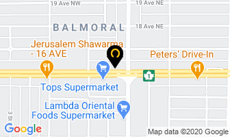 Darren Hamilton Law Office in Calgary map