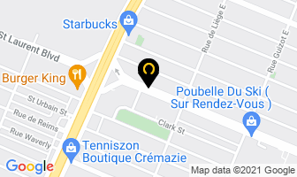 Darvida Conseil Inc in Montreal map